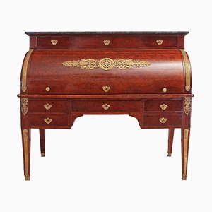 Bureau Cylindrique Empire en Acajou, France, 1810