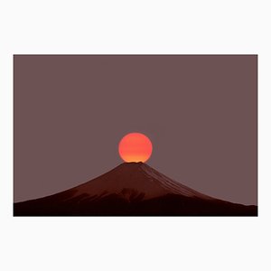 Grant Faint, Sunrise at Famous Mount Fuji, Photographic Paper