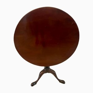 Antique George III Round Mahogany Centre Table