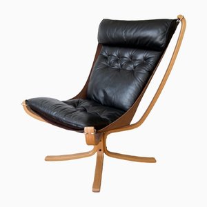 Midcentury Falcon Chair by Sigurd Ressell for Vatne Furniture, Norway, 1970s