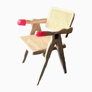 French Folk Singer Chair by Markus Friedrich Staab for Atelier Staab