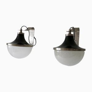 Mid-Century Modern Sconces by Sergio Mazza for Artemide, 1960s, Set of 2
