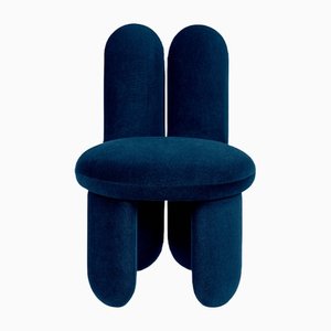 Chaise Glazy Bleue par Royal Stranger