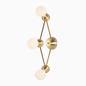 Lina 03-Light Rauten Wandlampe von Rosie Li