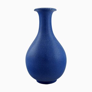 Vase aus glasierter Keramik von Gunnar Nylund für Rörstrand, 1950er