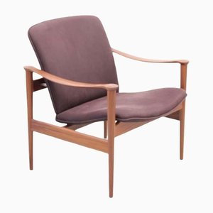 Poltrona nr. 711 Mid-Century di Fredrik Kayser, Scandinavia