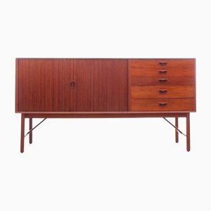 Credenza Mid-Century moderna in teak di Peter Hvidt & Orla Mølgaard Nielsen per Søborg Møbelfabrik