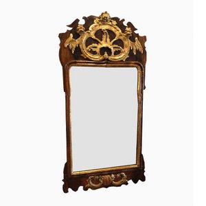 Danish Rococo Mirror, 1740s