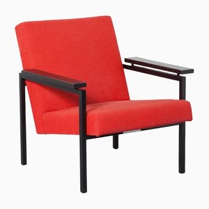 Model 30 Lounge Chair in Red by Gijs Van Der Sluis