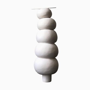 Escultura Modder Balancing de cerámica de Françoise Jeffrey