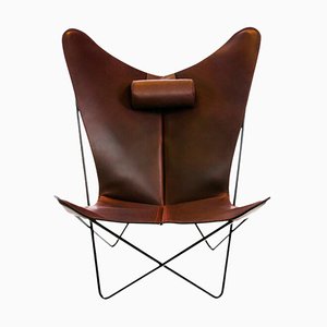 Mocca and Black Ks Lounge Chair by Ox Denmarq