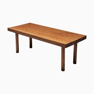 Mid-Century Danish Dining Table in Pine by Rainer Daumiller, 1970s