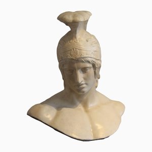 Bust of Achilles, Italy, 1950s, Plaster
