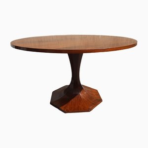 Rosewood Dining Table in the Style of Carlo de Carli, 1950s