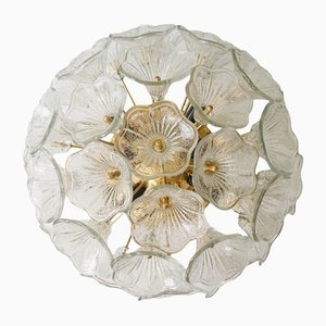 Flowerball Sputnik Wandleuchte von Paolo Venini für Veart, 1960er