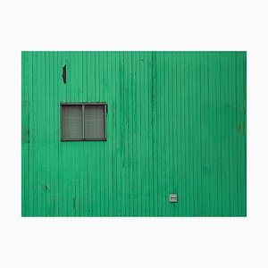 John C. Magee, Green Windowed Wall, Photographic Paper