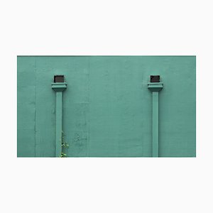 John C. Magee, Two Green Drains, Photographic Paper