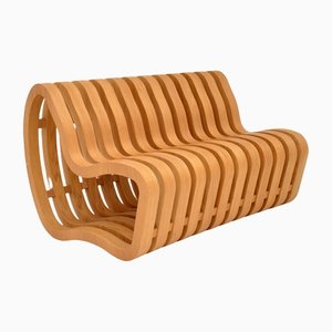 Curved Bench by Nina Moeller