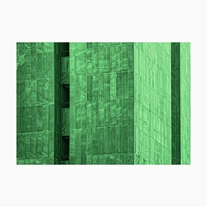 John C. Magee, Green Shadowed Dimensions, Photographic Paper