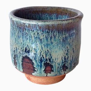 Stoneware Teacup with Ash Glaze by Marcello Dolcini