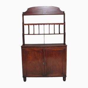 Antique Open Top Cabinet in Mahogany