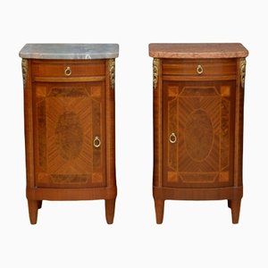 Turn of the Century Bedside Cabinets, Set of 2