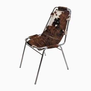 Cowhide Chair by Charlotte Perriand for Les Arcs