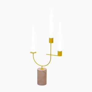 Balancer 1 Candleholder by Nunzia Ponsillo for 0.0 flat floor + Alfaterna marmi
