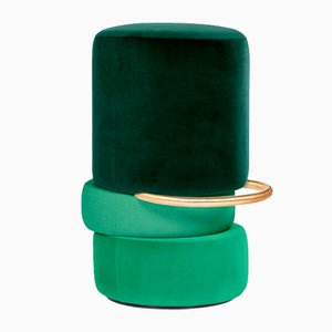 Sgabello da bar Lipstick verde di Royal Stranger