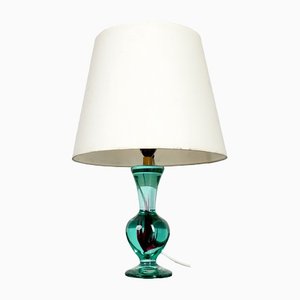 Vintage Italian Floral Table Lamp from Murano, 1950s