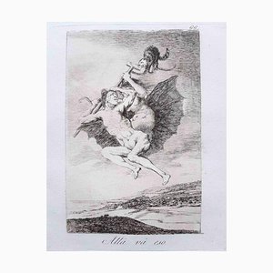 Francisco Goya, There Và Eso Caprichos, Acquaforte originale, 1799