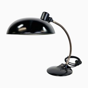 Black Desk Lamp in Bauhaus Style