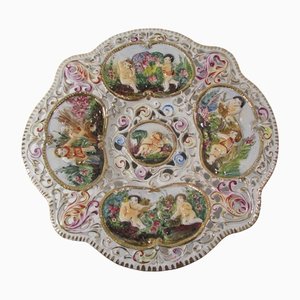 Sarcher Openwork Plate with 4 Seasons from Capedimonée