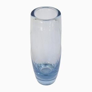 Vase en Verre Aqua par Per Lütken pour Holmegaard, 1960s