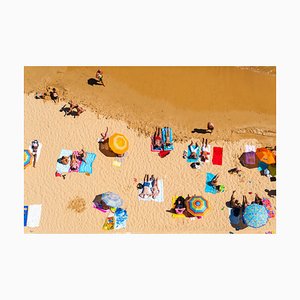 John Harper, Luftbild, Albufeira Beach, Algarve, Portugal, Fotopapier