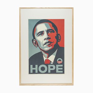 Hope (Obama) Wandposter