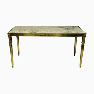 Antiker italienischer neoklassizistischer Tisch aus vergoldeter Bronze