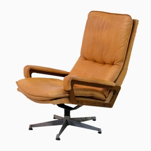 Leather Desk Chair, 1960s