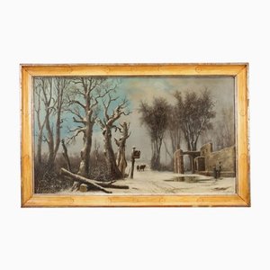 Silvani, 1872, olio su tela, con cornice