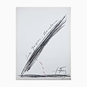 Antoni Tàpies, Exibition, 1969, Lithograph