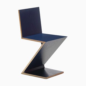 Zig Zag Chair by Gerrit Thomas Rietveld for Cassina