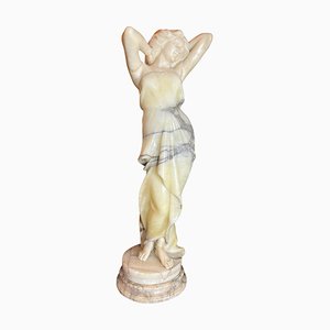 Italian Sculpture of a Woman, 1890, Italy, Marble