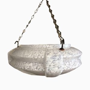 Art Deco Flycatcher Lamp with Chain for Hanging