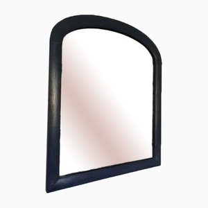 Antique French Mirror with Midnight Blue Frame