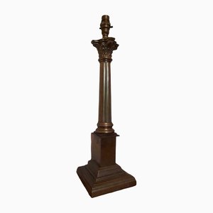 Brass Corinthian Column Table Lamp from Laura Ashley