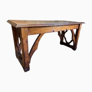 Mesa o consola de iglesia de pino macizo