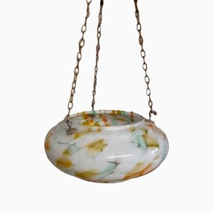 Art Deco Flycatcher Lampshade with Chain for Hanging