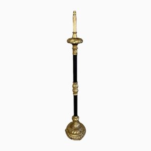 Standard Lamp in Black and Gold