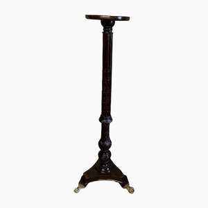 Victorian Plant Stand or Torchere in Solid Mahogany