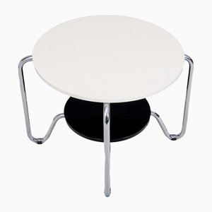 Czech Black and White Table from Kovona, 1950s